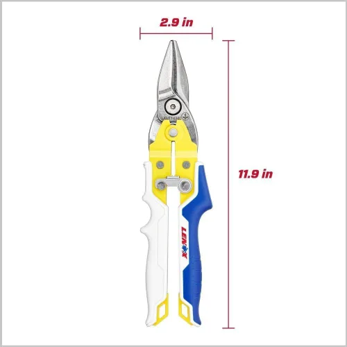Miniatura 3 de LENOX TOOLS Alicates, Tijeras de Aviación Rectas, con Agarre Duradero (LXHT14340)
