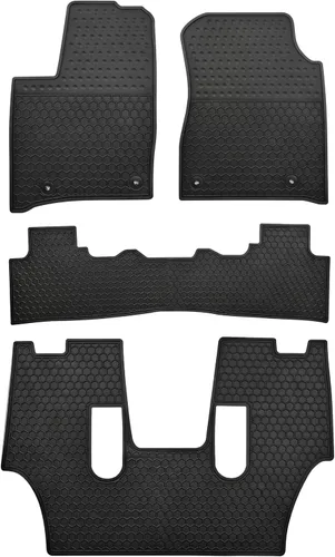 Miniatura 8 de Alfombrillas de coche personalizadas para Dodge Journey 2012, 2013, 2014, 2015, 2016, 2017, 2018, 2019, 2020, inodoro, lavable, resistente