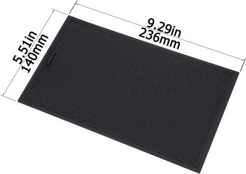 Miniatura 6 de JKCOVER Tapa de Compartimiento Organizador de Consola Central Compatible con Sierra 1500 2500HD 3500HD Denali Silverado Bolsillo Secreto Oculto Tapa