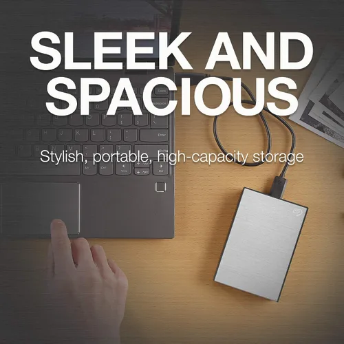 Miniatura 2 de Unidad de disco duro externo Seagate One Touch de 2 TB con puerto USB 3.0 para PC, laptop y Mac, con 1 año de suscripción a MylioCreate y 4 meses