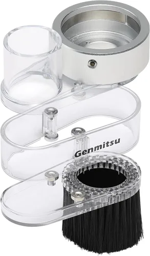 Miniatura 5 de Genmitsu Zapata de polvo CNC ABS para máquinas CNC con un motor de 2.047 in de diámetro, se adapta a la mayoría de motores de husillo de 300 W-500
