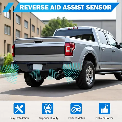 Miniatura 5 de Paquete de 4 sensores de asistencia de estacionamiento trasero compatibles con Ford F150 F250 F350 E-150 E-250 Escape Explorer Lincoln Mercury