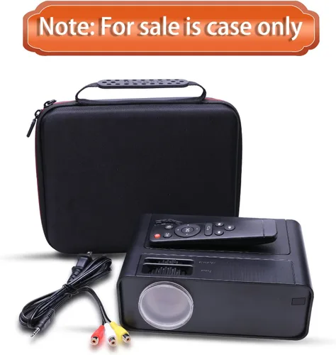 Miniatura 8 de LTGEM - Funda para proyector compatible con Aurzen EAZZE D1 / ELEPHAS BL128 Mini proyector 2025/2024 actualizado y la mayoría de mini proyectores