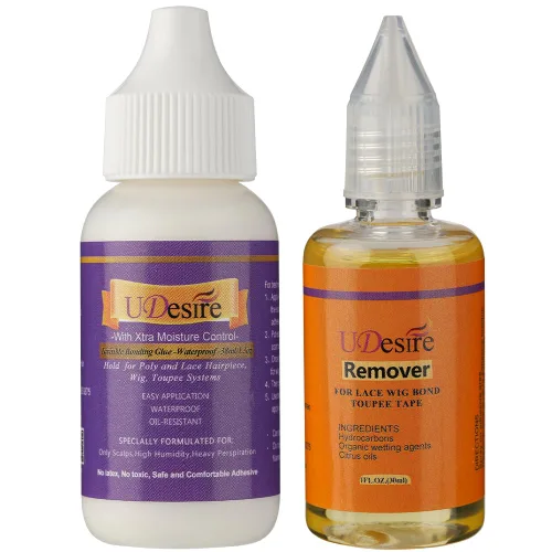 Miniatura 8 de Pegamento invisible de unión - Impermeable 1.3oz - Control de humedad extra - Pegamento de peluca de sujeción ligera para peluca de polietileno