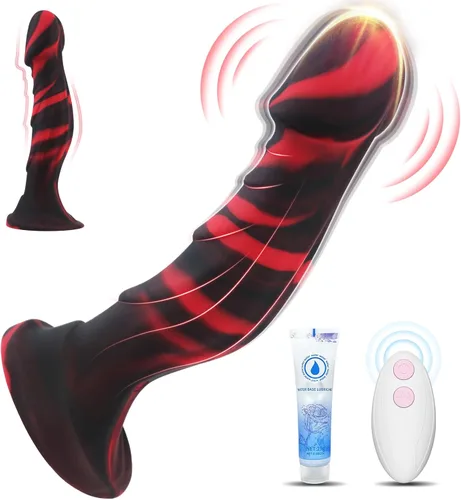 Consolador de juguetes sexuales para mujer, consolador realista de silicona de 7.5 pulgadas con ventosa para mujeres, vagina, sexo anal, 9