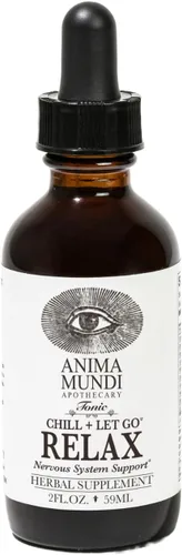 Anima Mundi Apothecary Relax Tonic - Apoyo para el sistema nervioso – Ayuda natural para calmar y mejorar el estado de ánimo – Logra el alivio del