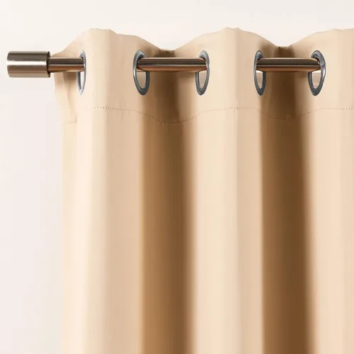 Miniatura 2 de Best Home Fashion Paneles de cortinas opacas con aislamiento térmico de alta calidad para tratamiento de ventanas, para dormitorio, acero inoxidable