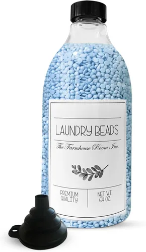 Miniatura 10 de The Farmhouse Room Inc. Dispensador de Jabón para Baño - Dispensador de Botella de Bomba para Detergente Líquido de Lavandería - Plástico PET Libre