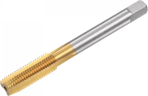 Miniatura 11 de uxcell Grifos rectos de flauta, M7 x 1 Métrica izquierda mano izquierda recubierto de titanio M35 cobalto máquina de acero de alta velocidad roscado