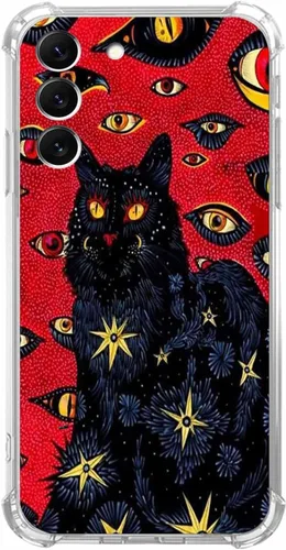 Miniatura 60 de Funda estética de collage para Samsung Galaxy S23 Ultra, patrón de citas positivas, funda de TPU suave de moda compatible con Galaxy S23 Ultra