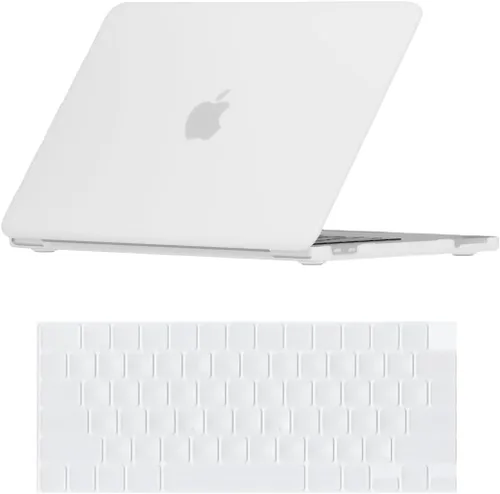 Miniatura 21 de Se7enline Compatible con MacBook Air 2025 2024 2023 de 15 pulgadas M4 M3 M2 Funda rígida para laptop Mac Air de 15.3 pulgadas M4 M3 M2 Chip