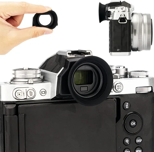 Cubre visor de silicona suave para cámara ocular para Nikon Zfc Z fc, reemplaza al protector de la copa ocular Nikon DK-32