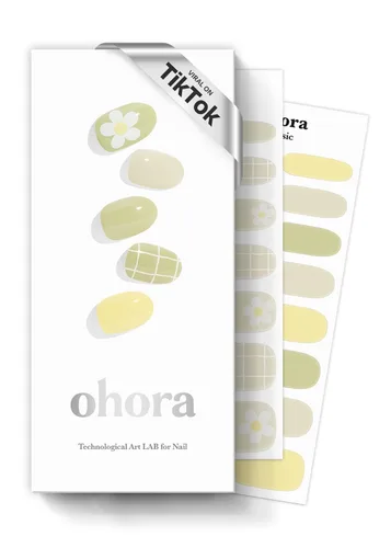 Miniatura 18 de ohora Tiras de uñas de gel semicuradas (N Snatched), azul, estampadas, funcionan con cualquier lámpara UV/LED, calidad de salón, larga duración, N