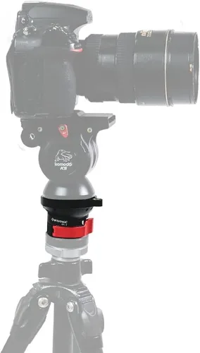 Miniatura 9 de IFOOTAGE Cabezal de cámara de video Komodo K5S, cabezales de fluido de aluminio, cabeza de trípode estable para giro e inclinación, con placa