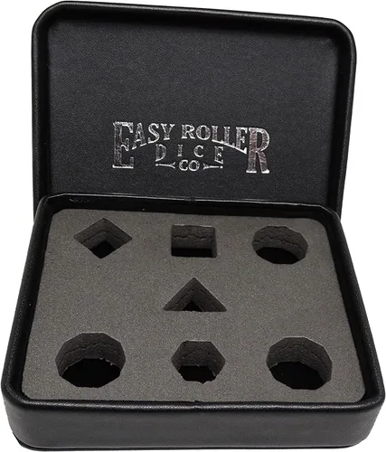 Miniatura 2 de Leather Lite - Estuche de almacenamiento y exhibición de dados, perfecto para dados de plástico, metal, piedra o madera