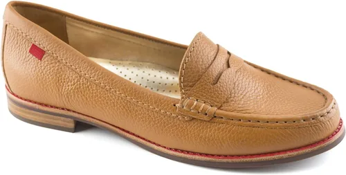 Miniatura 33 de Mocasines Penny de piel auténtica cómodos sin cordones para mujer