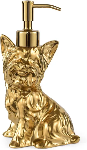 Miniatura 22 de Dispensador con Forma de Bulldog Francés de Jabón/Loción/Desinfectante de Manos Dispensador con Bomba de Cerámica de Acero Inoxidable Bulldog
