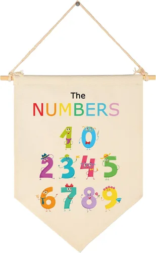 Miniatura 44 de Banner educativo con formas para decoración de pared de aula, regalo para profesores, escuela en casa, preescolar, guardería, decoración de pared