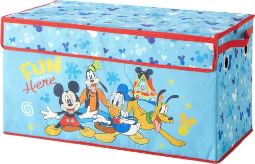 Miniatura 13 de Idea Nuova Disney Encanto - Baúl de almacenamiento plegable para juguetes de niños, duradero, con tapa