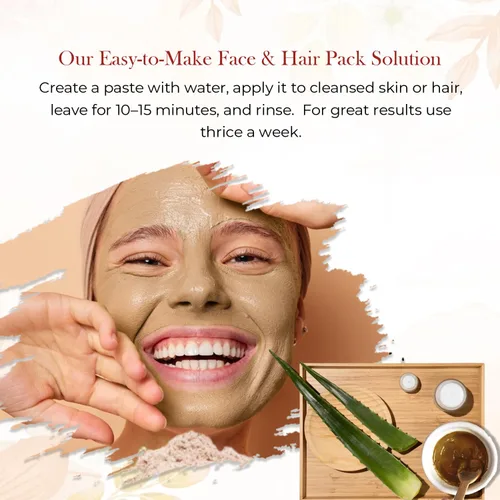 Miniatura 4 de Polvo de aloe vera para el cuidado del cabello y la piel (3.53 onzas) de aloe vera puro polvo indio para el crecimiento del cabello Polvo facial