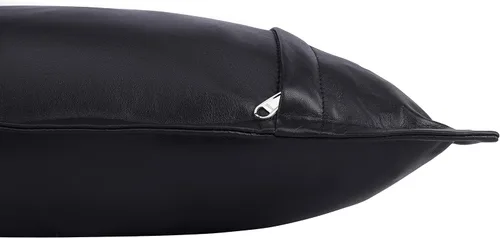 Miniatura 3 de Funda de almohada rectangular de piel de cordero – Funda de cojín para sofá – Fundas decorativas para sala de estar y dormitorio, caja negra