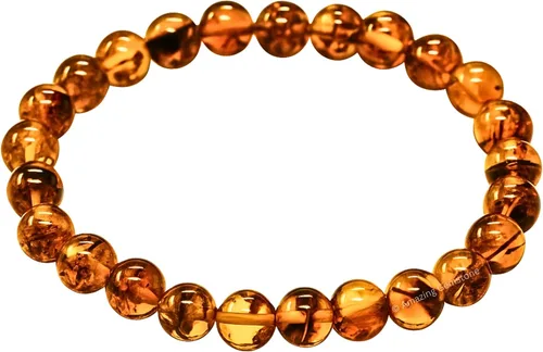 Miniatura 192 de Amazing Gemstone Pulsera de cristal para mujeres y hombres, pulsera de cristal curativo de protección, pulsera elástica con cuentas de piedras