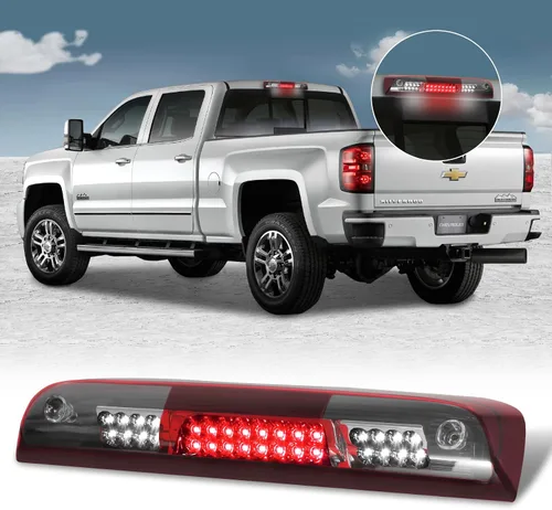 Miniatura 23 de Tercera tercera luz de freno trasera compatible con Chevy Trailblazer GMC Envoy Buick Rainier Ascender Bravada Center Cargo Trasera LED de montaje