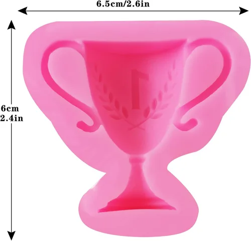 Miniatura 3 de Rainmae Moldes de silicona para autos de carreras, molde redondo 3D para fondant, molde de silicona con forma de rueda de camión, molde de caramelo