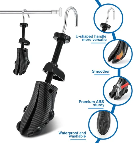 Miniatura 9 de eachway - Estirador de zapatos para hombre y mujer, ajusta el largo y ancho del calzado, para tallas de hombre de EE. UU. de 10 a 13.5