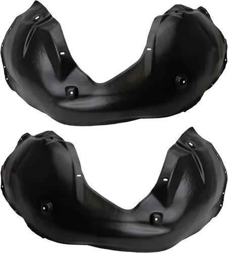 TRQ Juego de forros de guardabarros interior delantero compatible con Chrysler 300 2005-2008 2006-2010 Dodge Charger Magnum CH1250128 CH1251128