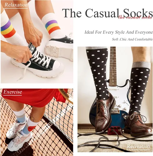 Miniatura 5 de Artsadd Calcetines personalizados Divertidos calcetines personalizados con imagen Regalos para hombres, papá, Día del Padre, cumpleaños