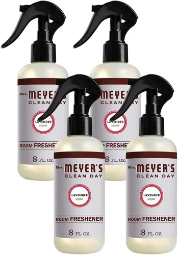 Miniatura 60 de Mrs. Meyer's Clean Day - Ambientador en espray, atomizador sin aerosol infundido con aceites esenciales, albahaca, 8 onzas líquidas
