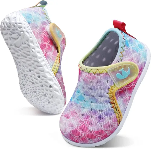 Miniatura 82 de FEETCITY Baby Boys Girls Water Sport Shoes Barefoot Kids Aqua Socks Quick-Dry Beach Swim Pool Shoes