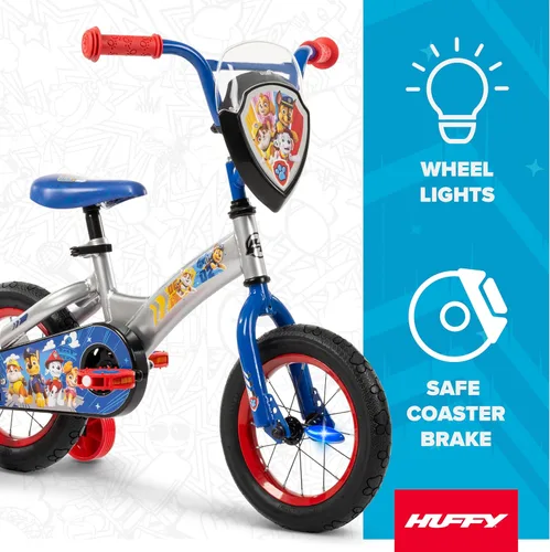 Miniatura 2 de Huffy - Bicicletas Paw Patrol para niños, tamaños 12/16 pulgadas (30/40 cm), para principiantes, múltiples diseños y opciones de color disponibles