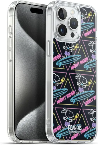 Miniatura 128 de Head Case Designs Peanuts Tropical Surf Snoopy Aloha Disco Gel Funda con licencia oficial [protección de grado militar] compatible con Apple iPhone