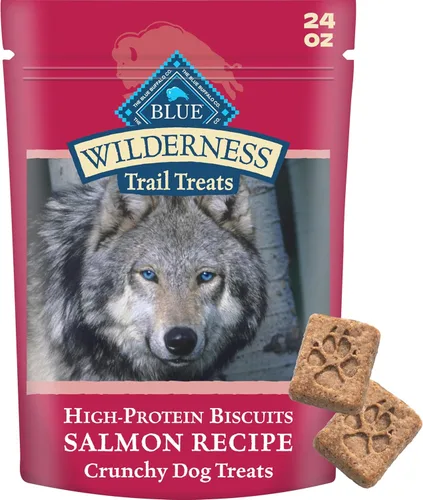 Miniatura 16 de Blue Buffalo Wilderness Trail Treats - Galletas crujientes para perros, sin granos, con alto contenido de proteínas, receta de pavo, bolsa de 24