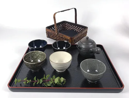 Miniatura 4 de JapanBargain 4701, juego de té japonés de porcelana para adultos, té chino asiático oriental estilo china, flor de cerezo, hecho en Japón (Sakura)