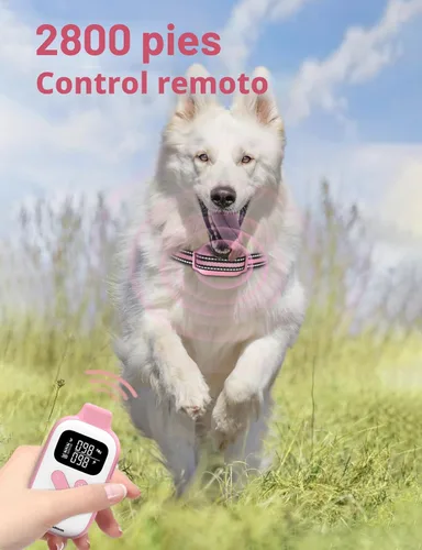 Miniatura 6 de Collar de Entrenamiento para Perros sin Choque, Collar de Perro con Pitido y Vibración con Control Remoto 853M, Collar de Vibración para Perros