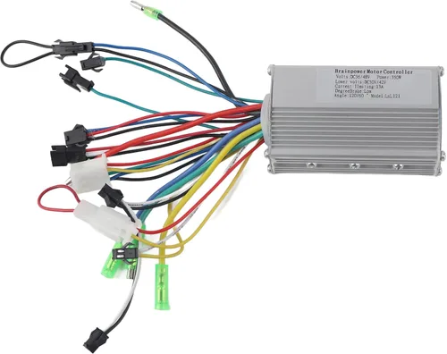 Controlador del motor, aleación de aluminio 36V/48V 350W controlador sin escobillas para vespa eléctrica eléctrica