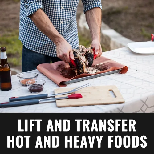 Miniatura 5 de Grillaholics Garras para desmenuzar carne de barbacoa - Hojas ultra afiladas estilo Wolverine, mango de elevación rápida y para desmenuzar carnes