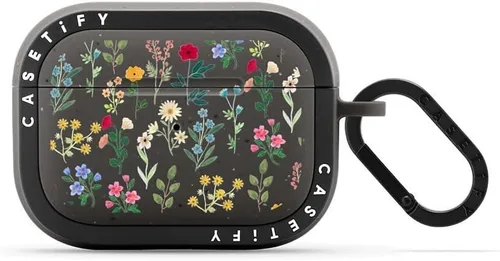 Miniatura 10 de CASETiFY Bounce Airpods Pro (1ª/2.ª generación) - Funda con anillo, negro Kingsnake - carbón mate