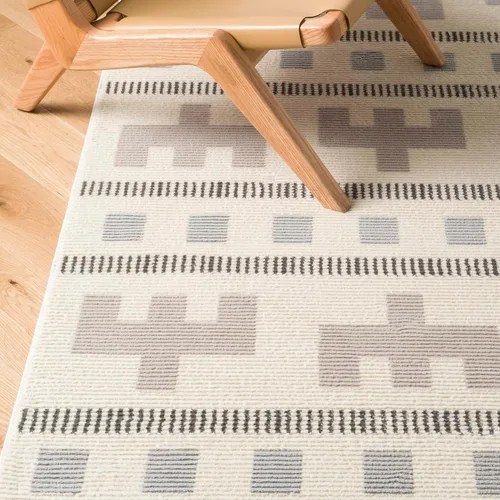 Miniatura 3 de Revival Rugs Comb - Alfombra de pasillo de 3 x 9 pies para pasillo y entrada, lavable, 100% reciclada, certificado Oeko-TEX, moderna, pelo mediano
