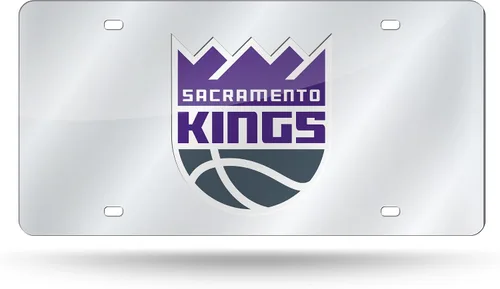 Miniatura 23 de Rico Industries Placa de matrícula metálica con incrustaciones láser de la NBA