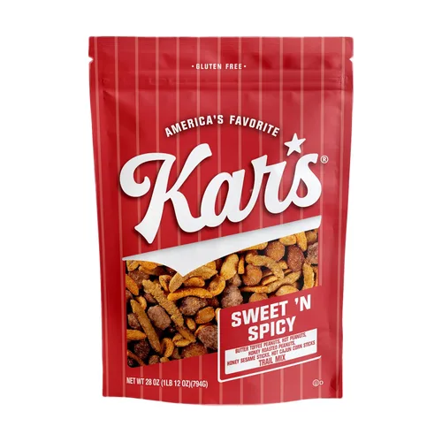 Miniatura 24 de Kar's Nuts Cranberry Almond Delight Trail Mix, paquetes individuales de 3 onzas, paquete a granel de 42, aperitivos sin gluten