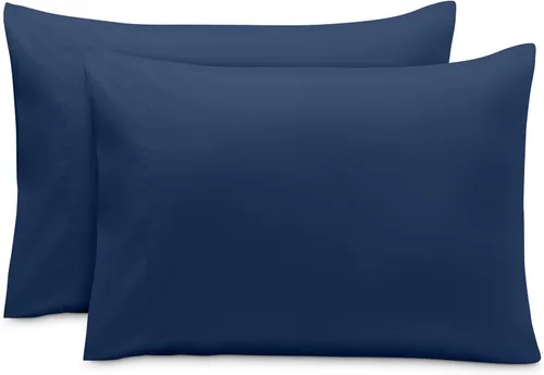 Miniatura 71 de Bare Home Juego de 2 fundas de almohada de microfibra de tamaño estándar, fundas de almohada refrescantes, doble cepillado, fácil cuidado, cierre