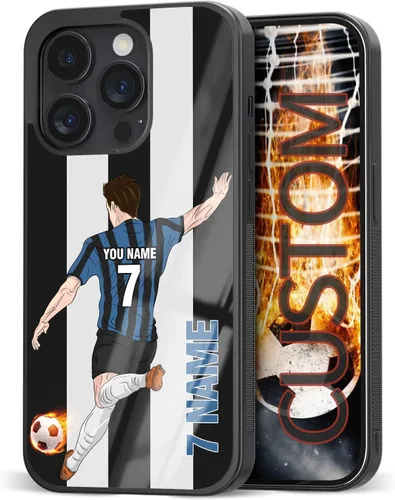 Miniatura 29 de Fundas de teléfono personalizadas con nombre personalizado para iPhone 11, 12, 13, 14 Pro 15, 16 Pro Max Plus Mini, para Samsung Galaxy S22 23 24 25