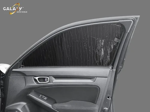 Miniatura 2 de Galaxy Auto Shield Parasoles de ventana lateral frontal de ajuste personalizado (2 piezas) para Honda Civic Sedan 2022, 2023, 2024 2025, parasol