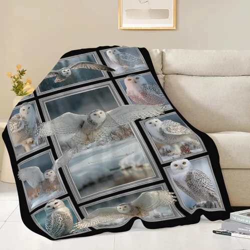 Miniatura 265 de Manta de Foca del Océano, Regalos de Focas para Niños, Niñas, Adultos, Mujeres y Hombres, Suave, Acogedora, Cálida, Felpa Esponjosa, Mullida