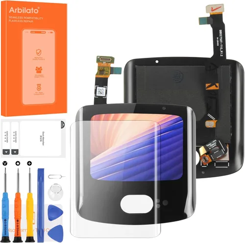 Reemplazo de pantalla para Motorola Moto Razr 5G 2020 XT2071-4 Pantalla táctil LCD digitalizador Asamblea para Motorola Moto Razr 5G XT2071-4 con
