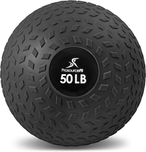 Miniatura 24 de ProsourceFit Slam Medicine Balls 5, 10, 15, 20, 25, 30, 50lbs Smooth and Tread Textured Grip Dead Weight Balls for Strength and Conditioning